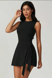 Black Ace Tennis Dress