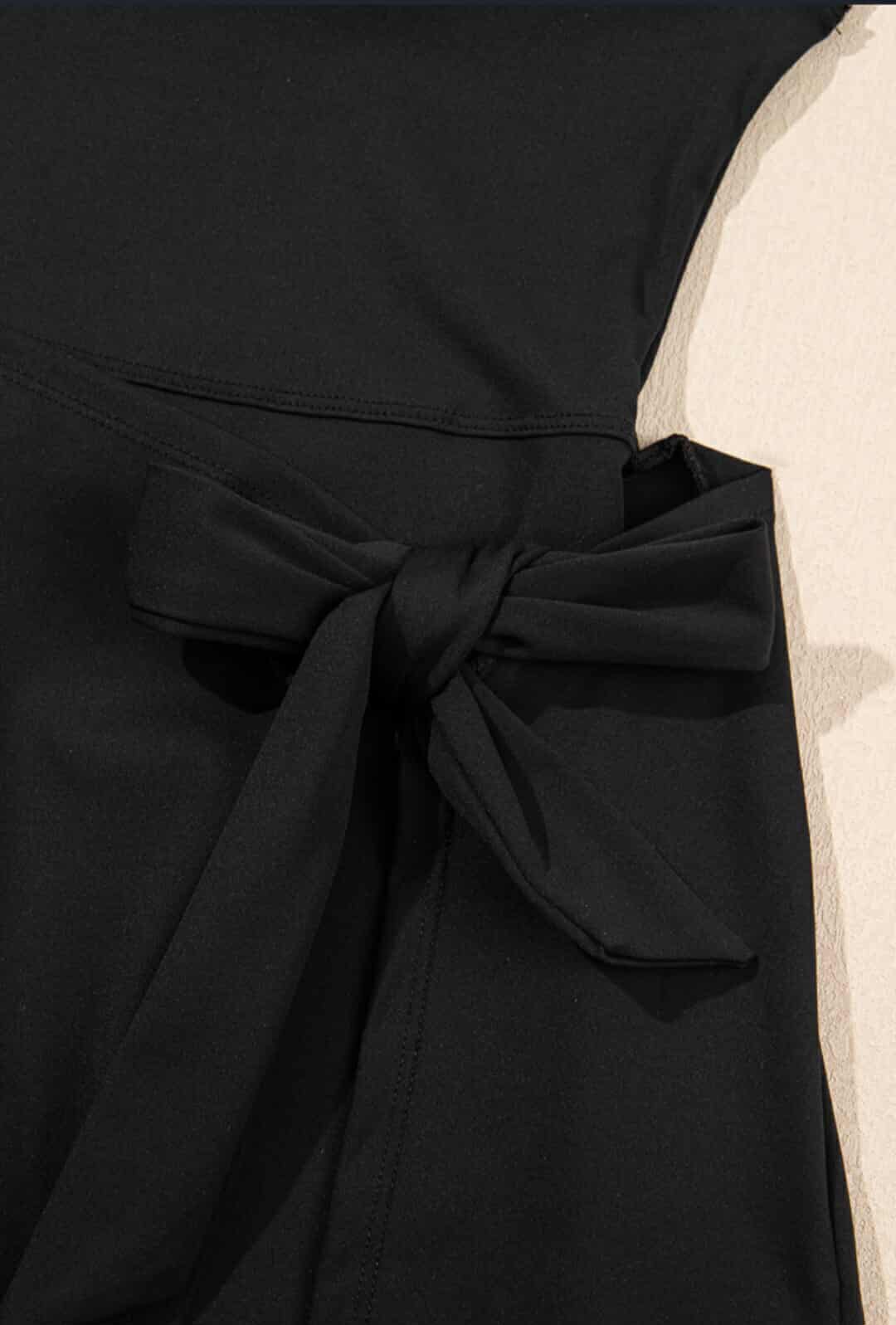 Black Ace Tennis Dress