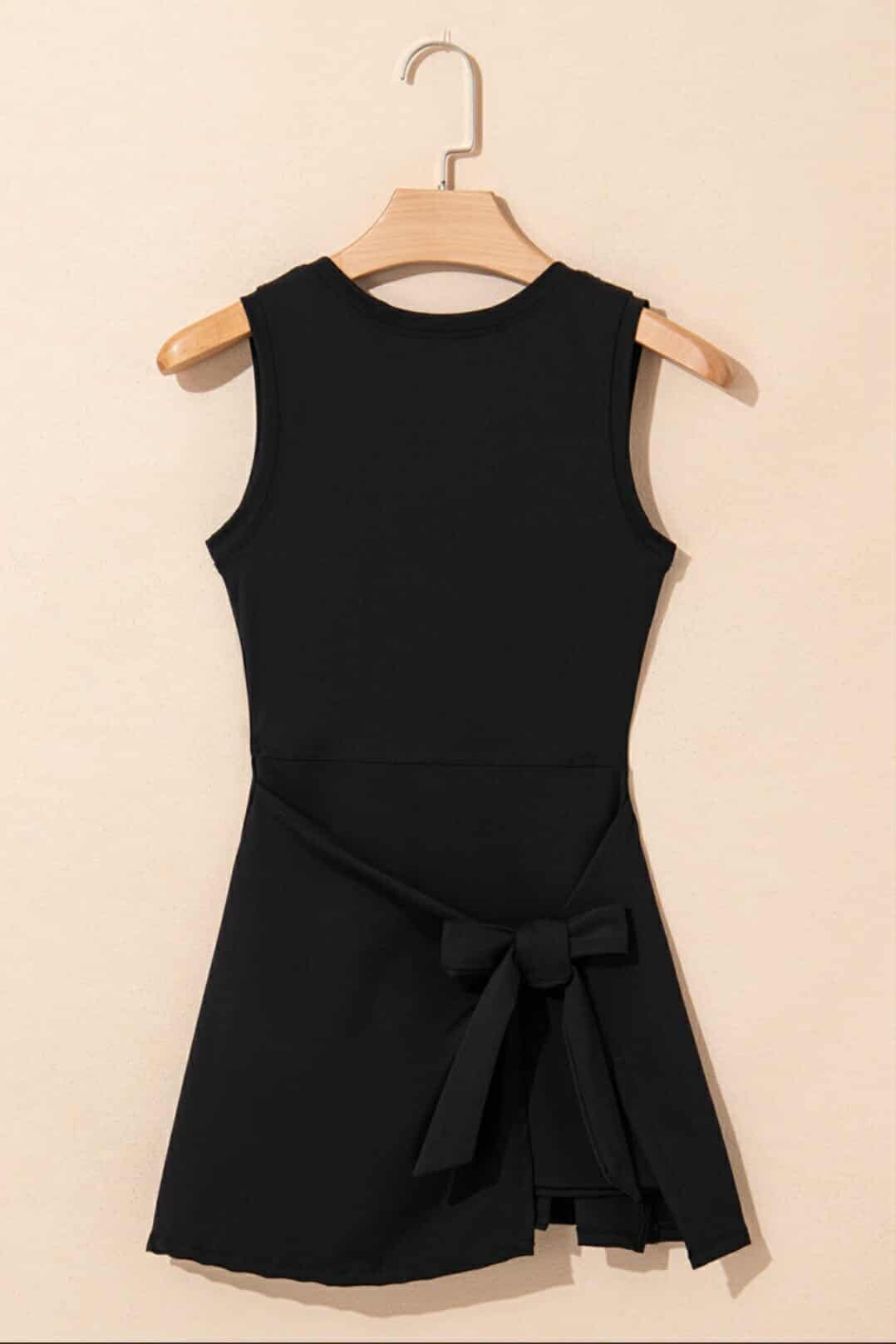 Black Ace Tennis Dress