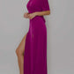 Magenta Sunset Maxi Dress