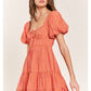 Sunset Dot Mini Dress