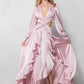 Pink Satin Grandeur Gown