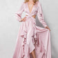 Pink Satin Grandeur Gown