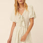 Petite Bloom Mini Dress