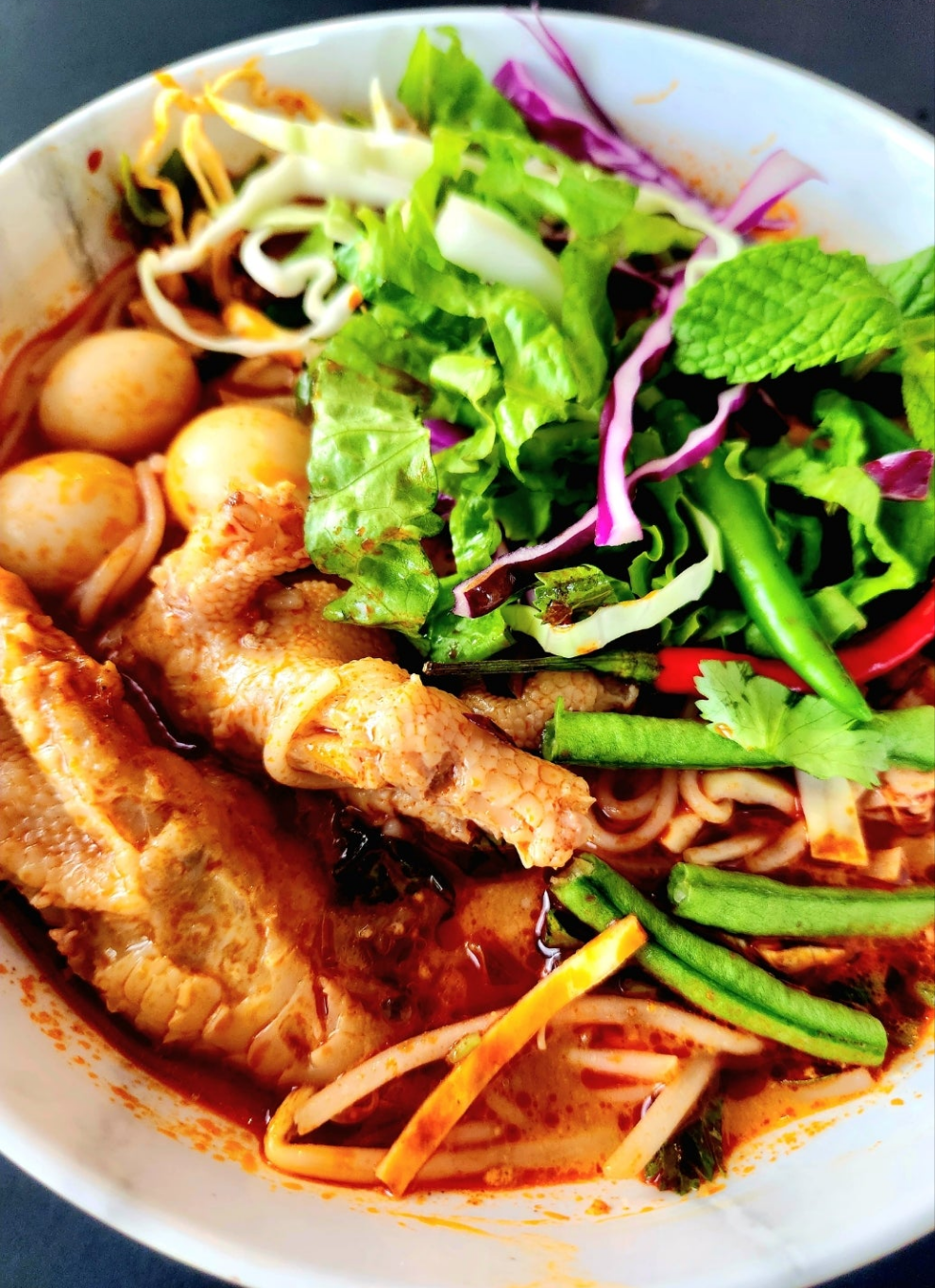 Khao Poon Noodle Soup