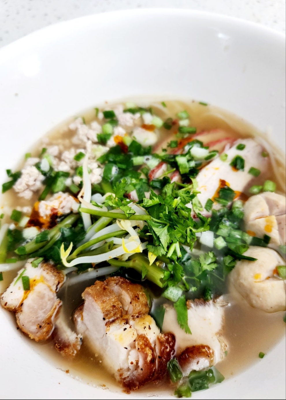 Pork Pho Noodle Soup