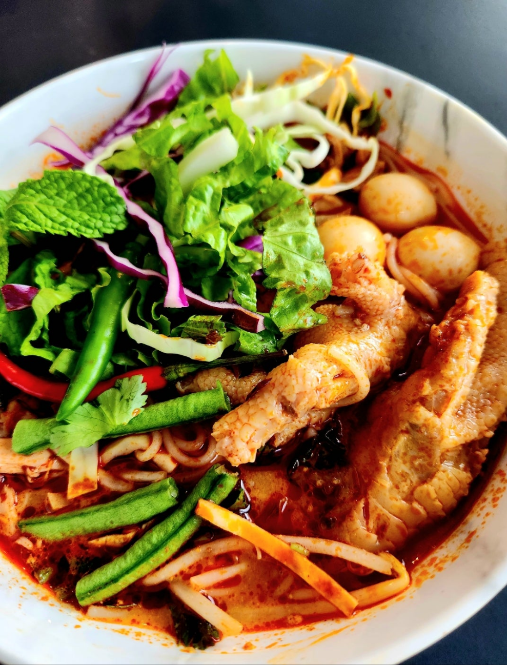 Khao Poon Noodle Soup