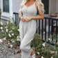 Striped Elegance Jumpsuit