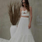 White Lace Elegance Two-Piece Set