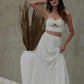 White Lace Elegance Two-Piece Set