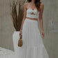 White Lace Elegance Two-Piece Set