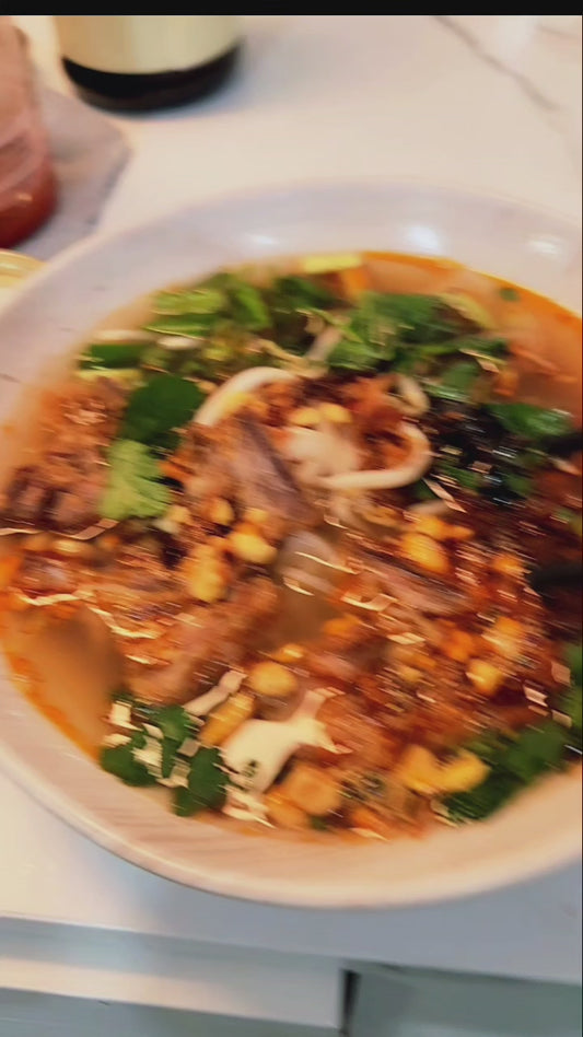 Pork Pho Noodle Soup