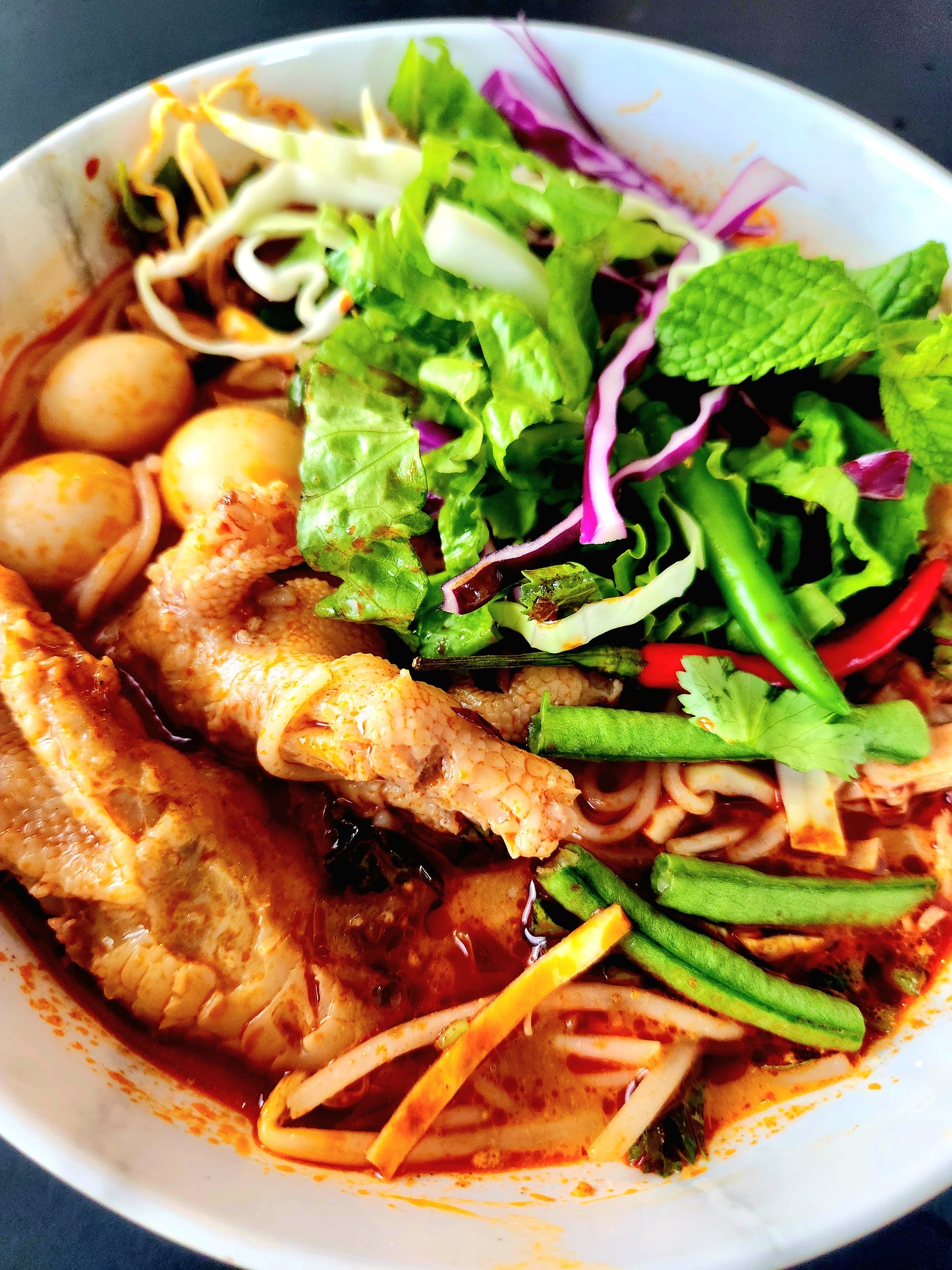 Khao Poon Noodle Soup